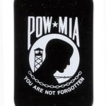 ROTHCO Dog tag POW - MIA Známka identifikační POW / MIA ČERNÁ   psí známky (Dog Tags) s potiskem POW/MIA POZOR: cena za jeden kus