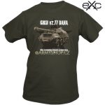 eXc tričko eXc - SHKN vz.77 DANA M kvalitní tričko s motivem armádní techniky   Limited Edition: Military Vehicles materiál: 100% bavlna Prát a žehlit po rubu! nové zboží