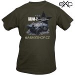 eXc tričko eXc - BRDM-2 XL kvalitní tričko s motivem armádní techniky   Limited Edition: Military Vehicles materiál: 100% bavlna Prát a žehlit po rubu! nové zboží