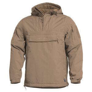 Pentagon bunda Pentagon Anorak coyote XXL UTA Urban Tactical Anorak s přidanými taktickými funkcemi kapsy na ruce pro dokumenty nebo malé nástroje