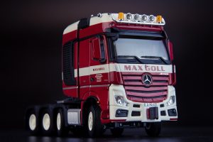 IMC Models model MB Actros Giga Space 8x4 Max Goll kovový sběratelský model v měřítku 1:50 výrobce IMC models