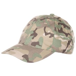 MFH čepice baseball dětská operation camo čepice sportovní dětská regulovatelná jednotná velikost materiál: 65% polyester