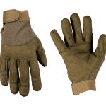 Mil-Tec rukavice Army oliva XL rukavice Army oliva  Rukavice army gloves černé  velcro zapínání kombinace pružného materiálu a syntetické kůže krátký střih rukavic prsty mají po stranách malé otvory jako ventilaci rukavice mají univerzální využití do všech ročních období barva: černé   Materiál:   70% koženka 27% elastan 3% jiné vlákna údržba: ruční čištění výrobce: Mil-Tec   Velikostní tabulka:  rozměry (šířka ruky) S - 8 cm M - 9 cm L - 10 cm XL - 11 cm XXL - 12 cm