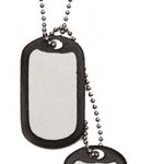 Mil-Tec známka osobní US komplet stříbrná Dog tag na krk komplet stříbrný  Obsahuje 2ks známky + 2ks řetízek + 2 ks gumičky.  Provedení stříbrné.