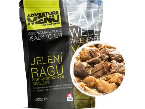 Adventure Menu Jelení ragú s bramborovými špalíčky 400g Pochutnej si jako v restauraci