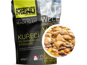 Adventure Menu Kuřecí po zahradnicku s fazolemi 400g Pochutnej si jako v restauraci