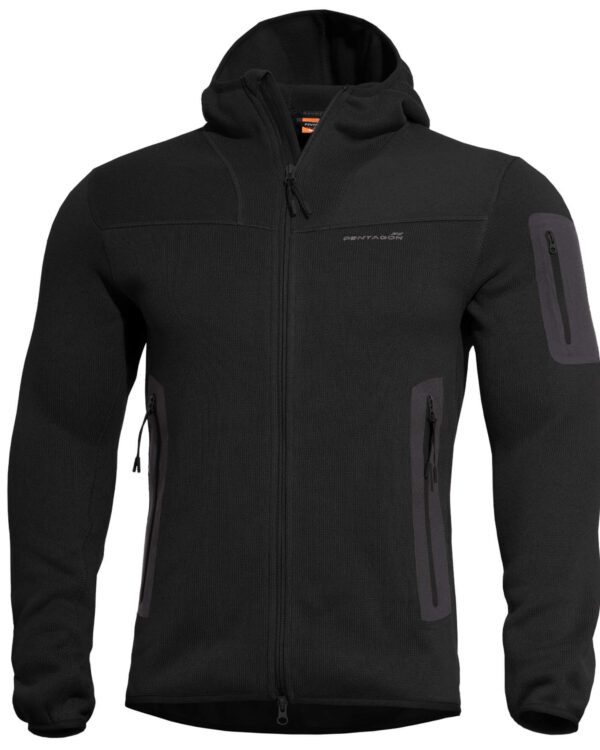 Pentagon mikina PENTAGON Falcon Tactical černá S Pentagon MIKINA Falcon Tactical Sweater černá pánská hřejivá flísová mikina