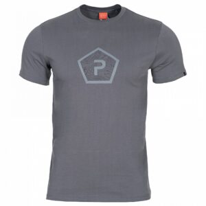 Pentagon tričko Pentagon Shape wolf grey XXXL Lehké bavlněné triko s motivem od značky PENTAGON. Triko je z elastického