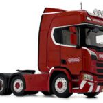 MarGe Models model Scania R500 6x2 Nooteboom sběratelský model v měřítku 1:32 výrobce: MarGe Models materiál: kov/plast