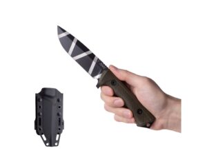 ANV Knives nůž ANV-P250 Ceracote Black Camo