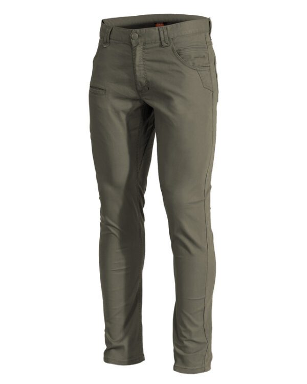 Pentagon kalhoty Pentagon Rogue Hero Pants Cinder Grey 56 Tento model Rogue Hero od výrobce Pentagon střihově vychází z úspěšného modelu Rogue Jeans. Jsou kombinací klasických džínových a taktických kalhot