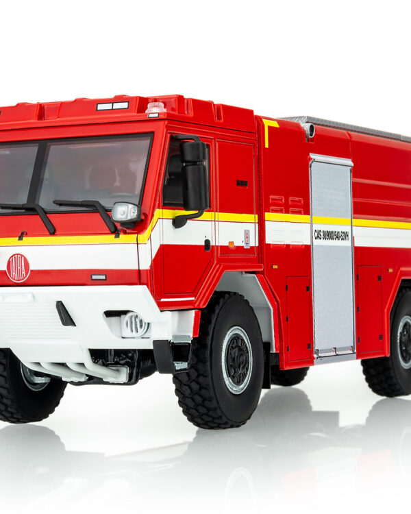 Kaden model Tatra 815-7 6x6 CAS 30 Kobit červená Sběratelský a perfektně propracovaný kovový model s hasičskou nástavbou v měřítku 1:43.   měřítko: 1:43 materiál: kov ruční výroba vyrobeno v ČR výrobce: Kaden