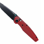 ANV Knives nůž ANV-A100 DLC černé Magnacut GRN červená/Alock Lehké 3D profilované střenky GRN. Hluboce mražená čepel. Plně pravolevý design. Všechny tyto prvky dělají z A100 perfektní EDC