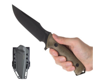 ANV Knives nůž ANV-M311 Spelter -Elmax DLC černá