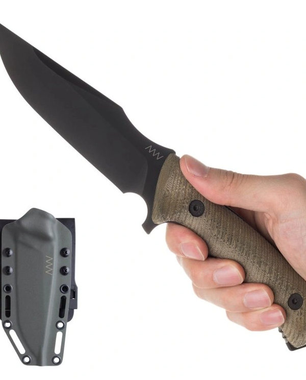 ANV Knives nůž ANV-M311 Spelter -Elmax DLC černá