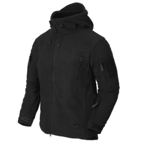 Helikon bunda Patriot fleece black XXXL Helikon-Tex® bunda PATRIOT Heavy fleece ČERNÁ  Teplá fleecová bunda do různorodých povětrnostních podmínek. Bunda Patriot je odolná a praktická