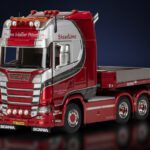 IMC Models model Scania S 6x4+Nooteboom 4a Pedersen kovový sběratelský model v měřítku 1:50 výrobce IMC models