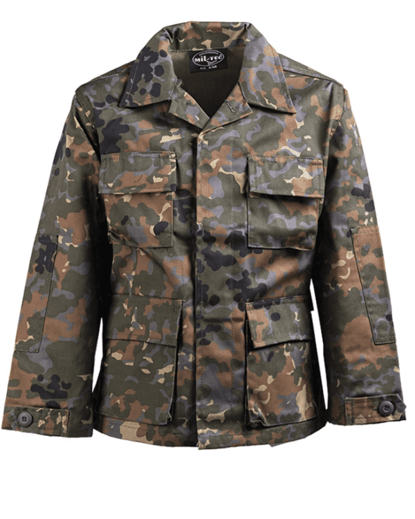 Mil-Tec bunda dětská US BDU BW  XS MIL-TEC® blůza dětská US typ BDU polní FLECKTARN  Dětská blůza ve stylu US BDU