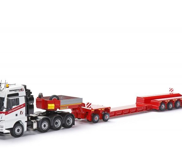 Conrad Modelle model MAN TGX XXL 8x4+Faymonville kovový sběratelský model v měřítku 1:50 výrobce Conrad Modelle