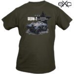 eXc tričko eXc - BRDM-2 XXXL kvalitní tričko s motivem armádní techniky   Limited Edition: Military Vehicles materiál: 100% bavlna Prát a žehlit po rubu! nové zboží